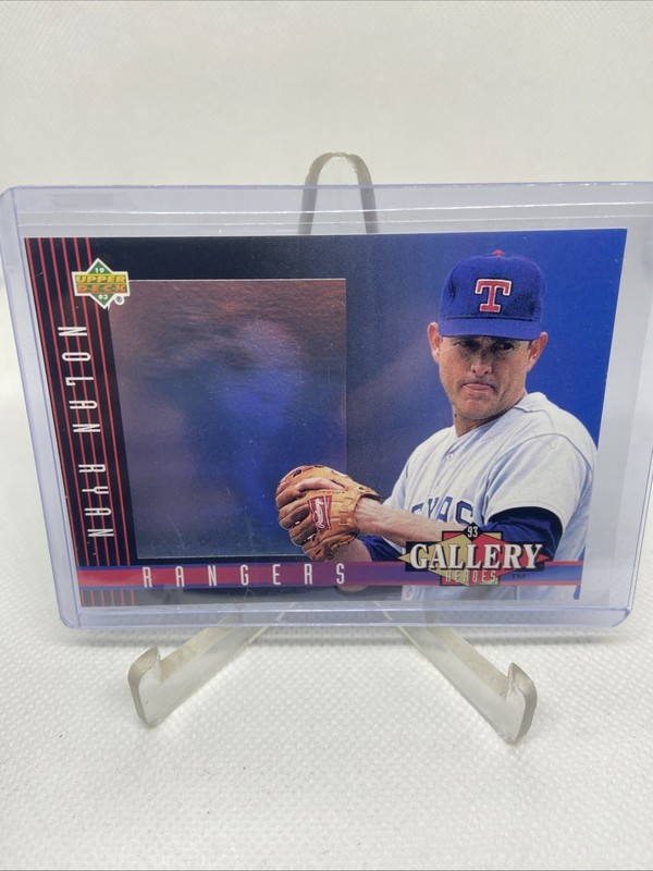 1993 Upper Deck Gallery Heroes Nolan Ryan Texas Rangers #30