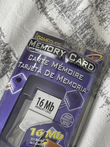 Intec GameCube 16 MB Memory Card BRAND NEW - Picture 2 of 4