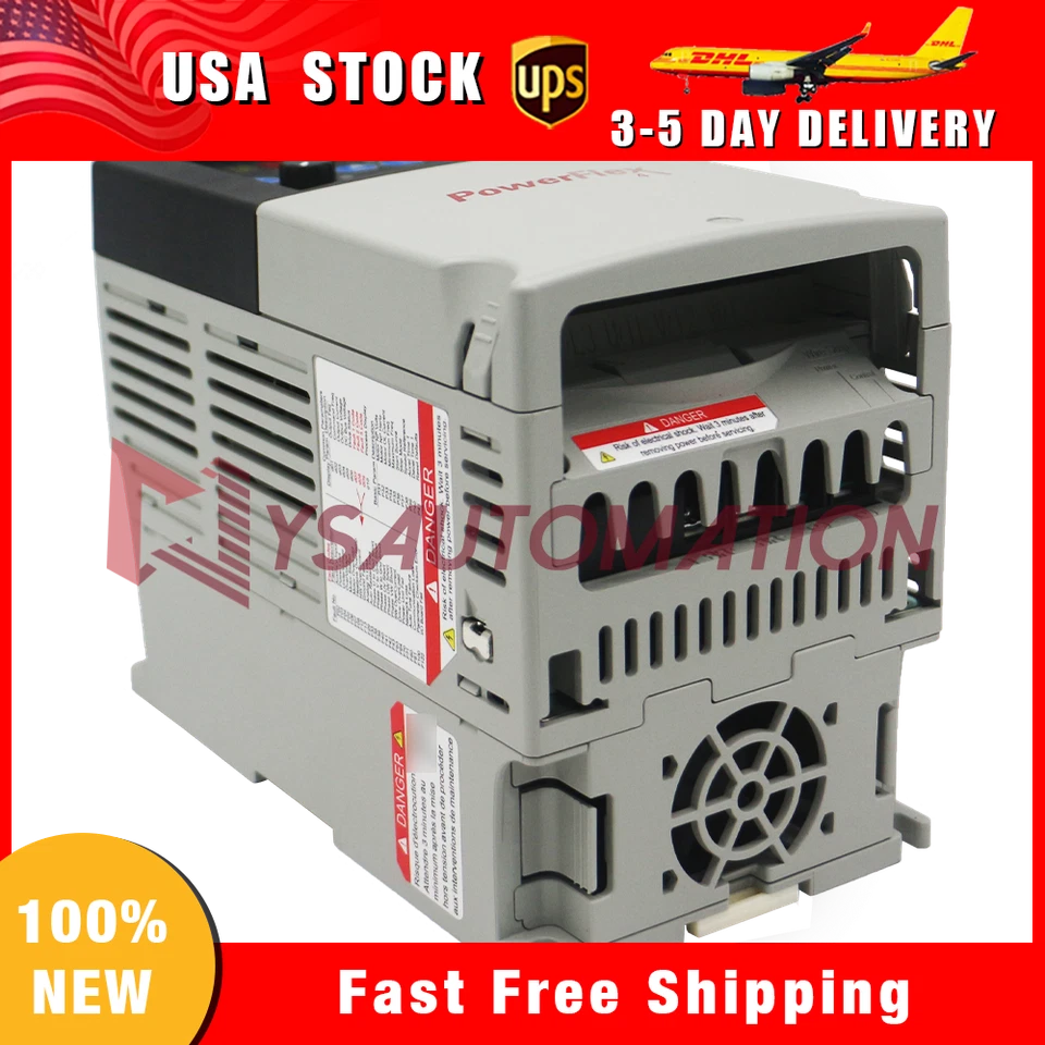 NEW Allen Bradley 22A-D6P0N104 PowerFlex 4 2.2 kW 3 Hp AC Drive Factory Sealed - Image 2 of 4