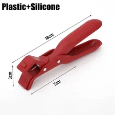 Stainless Steel Anti-Scald Gripper Clips for Hot Dishes & Frying Pans