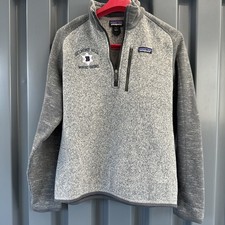 Patagonia Better Sweater 1/4-Zip Fleece Jacket - Men s Size S Embroidered