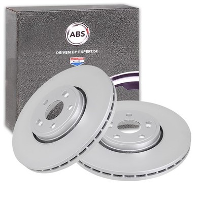 2x A.B.S. BREMSSCHEIBEN 324mm VORNE passend für RENAULT ESPACE VEL