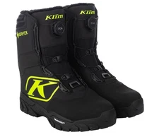 Men's Klim Hi Vis Force GTX BOA Snowmobile Boots 10 11 12 13 3452-000-XXX-004