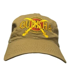 Gurkha World's Best Cigar Tan Mesh Trucker Hat Baseball Cap