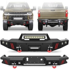 For Chevy Silverado 2500 3500hd 2020-2023 Off-road Front Bumper With Winch Plate