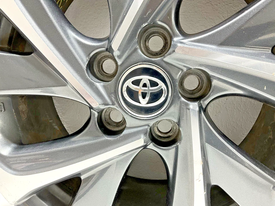 2017 Toyota Corolla Im Aluminum Wheel Rim Used 17x7 Alloy 10 Spoke OEM SCRATCHED - Image 4 of 4