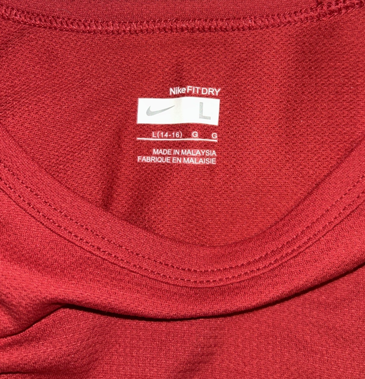 Lot Of 2 Youth Large T Shirts - Air Jordan + Nike Jr Tennis thumbnail 3