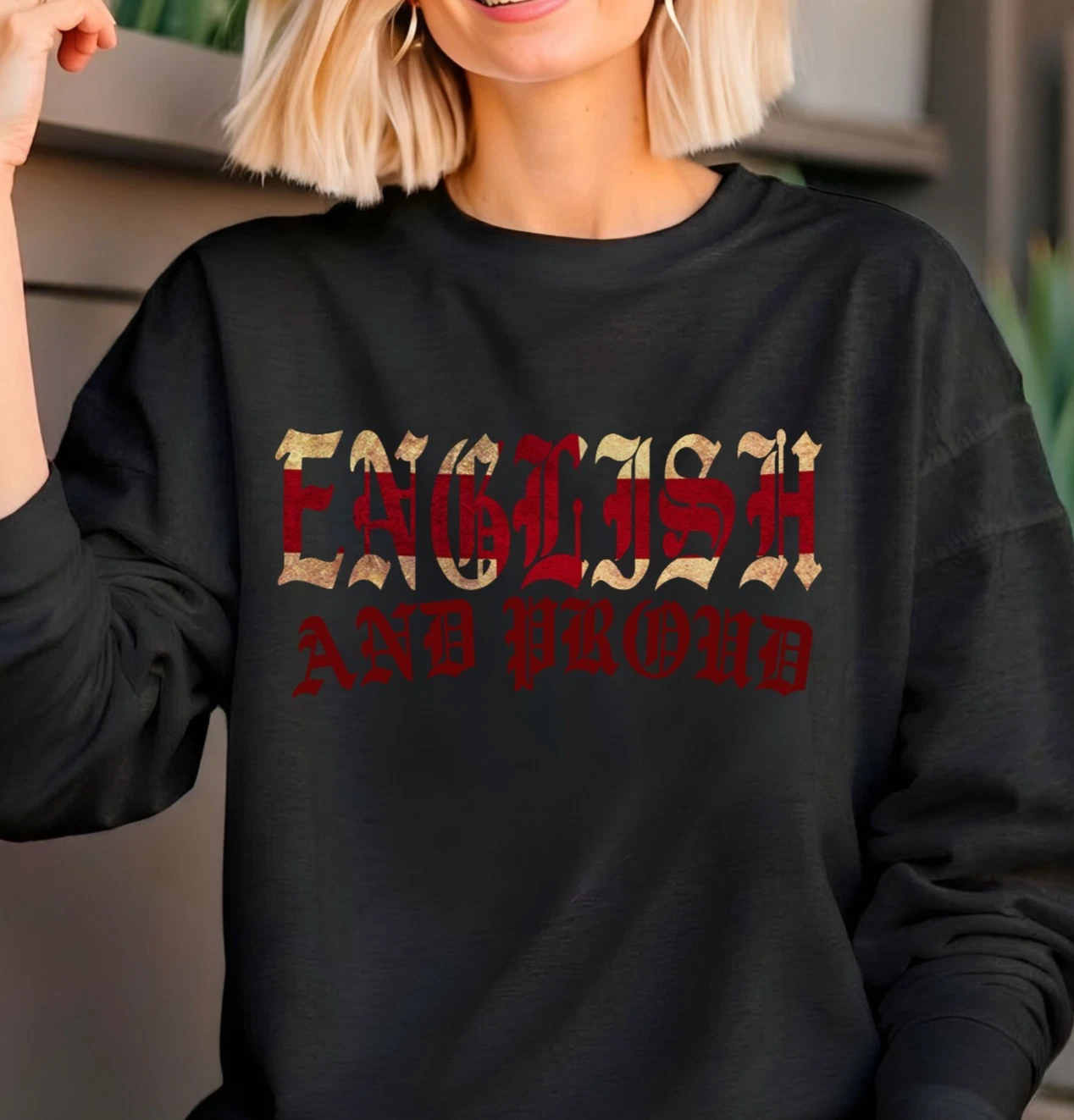 English And Proud St George's Day Unisex Jumper | Patriotic English Knight Top