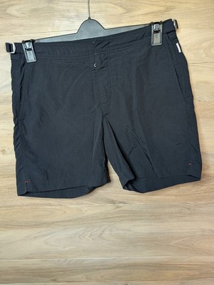 Orlebar Brown Bulldog Badeshorts Gr. 32 schwarz OB klassisch mittellang