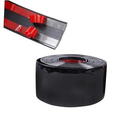 16FT Automotive Trim Molding 4" 100mm Wide Heavy Duty Car Side 4 in Wide Black