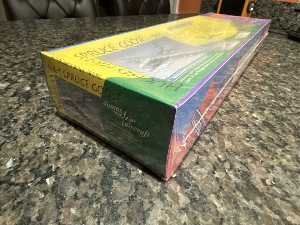 Dumas 30" Wingspan Hughes HK-1 Hercules Spruce Goose Wooden Model Kit #322~NEW - Image 4 of 4