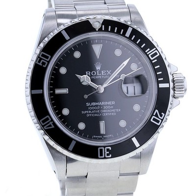 Rolex Submariner Ref. 16610 v. 1991, Automatik, Edelstahl, Service 2021