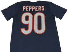 Rare Julius Peppers Chicago Bears #90 NFL Football Jersey T-Shirt New NWT MEDIUM