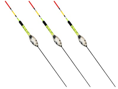 Posenset 3 Stück Stipppose Angelpose EMMO Wettkampfpose Ant.2mm Schwimmer Angeln