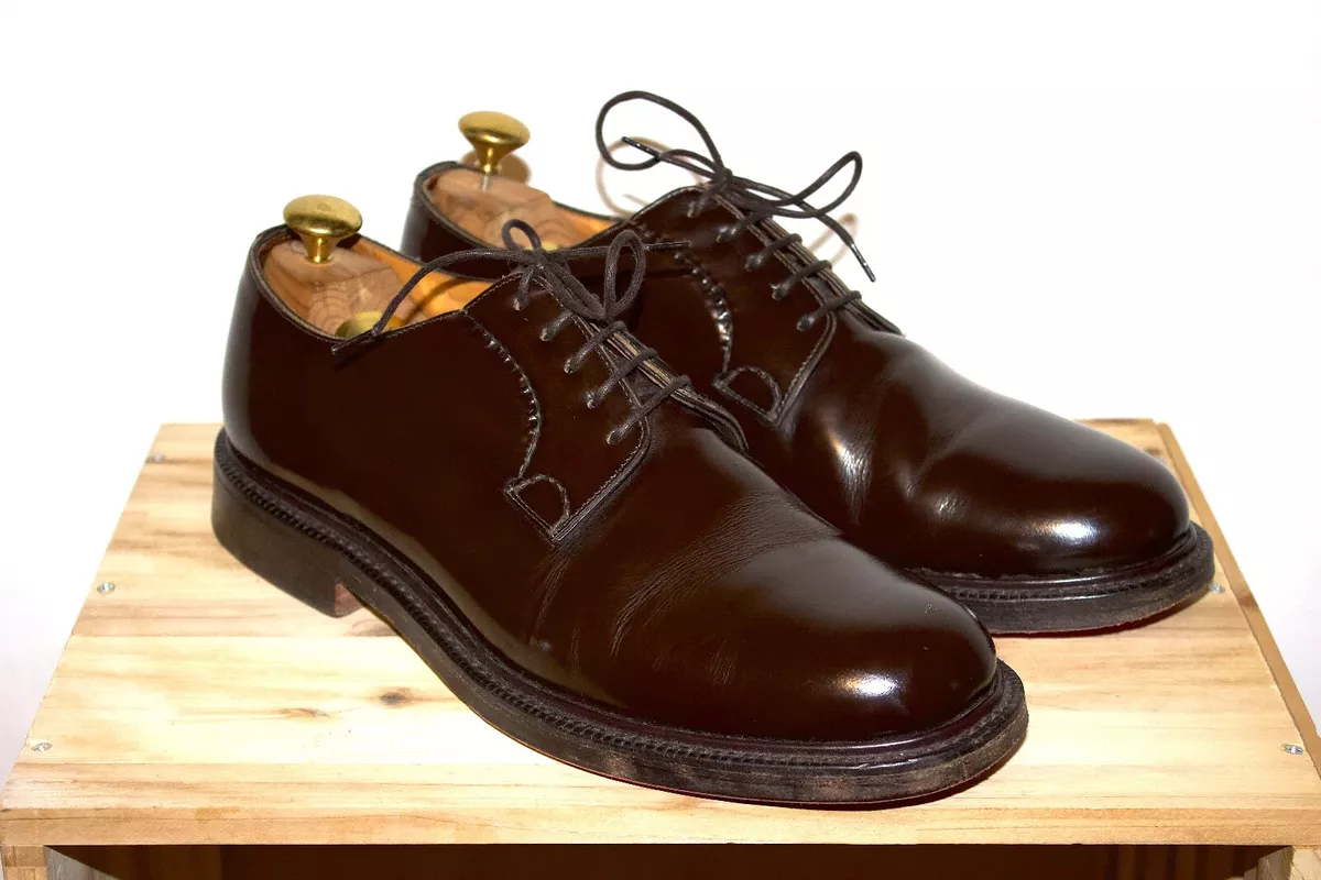 Church's Shannon Polished Binder Derby Light ebony. Size 7F (UK