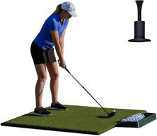 Original Country Club Elite by Real Feel Golf Mat 5X5 Ft, Thick Outdoor  Indoor
