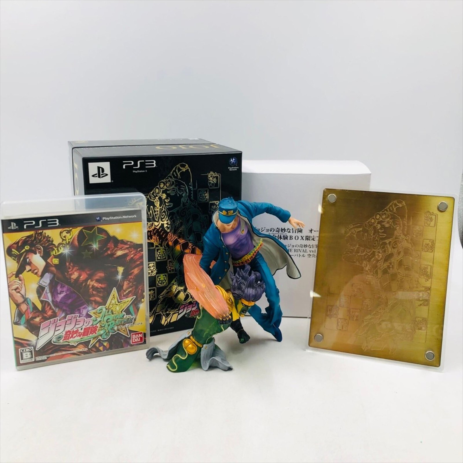 PS3 JoJo's Bizarre Adventure All Star Battle Limited Gold Experience Box SONY