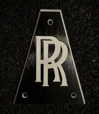 Randy Rhoads Jackson Guitar Truss Rod Cover - RR - Nero/Bianco