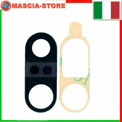 Vetro fotocamera SAMSUNG A10 A20 A30 A40 vetrino camera posteriore con