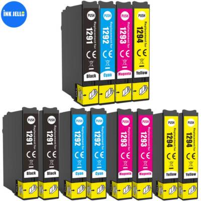 Tintenpatrone T1295 für Epson WF-7015 WF-3010DW WF-3520DWF WF-7515 SET