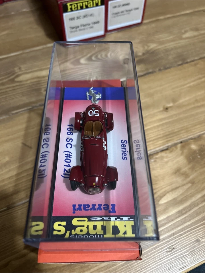 Ferrari 166 SC Coppa Gallega 49 Tron, Tameo, BBR, MG 1/43 - Immagine 4 di 4