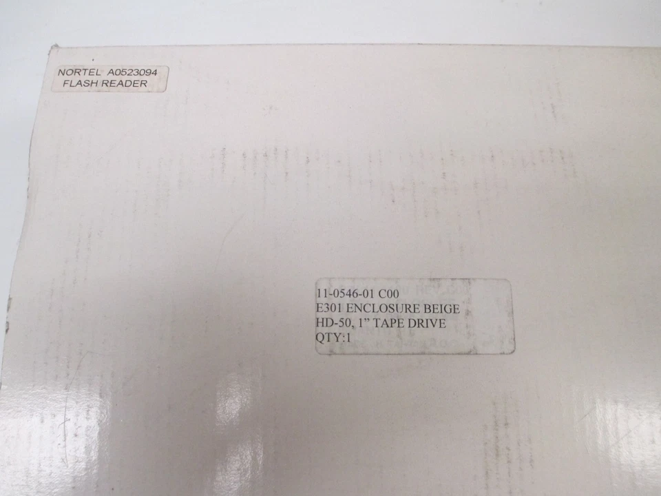 Lector flash Nortel A0523094 11-0546-01 C00 E301 unidad de cinta de 1" Foto 2 de 4