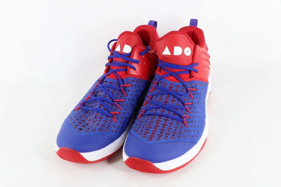 Nike Air Jordan Extra Fly Andre Drummond ADO Muestra PE Juego Usado Zapatos Azul 18 Foto 2 de 4