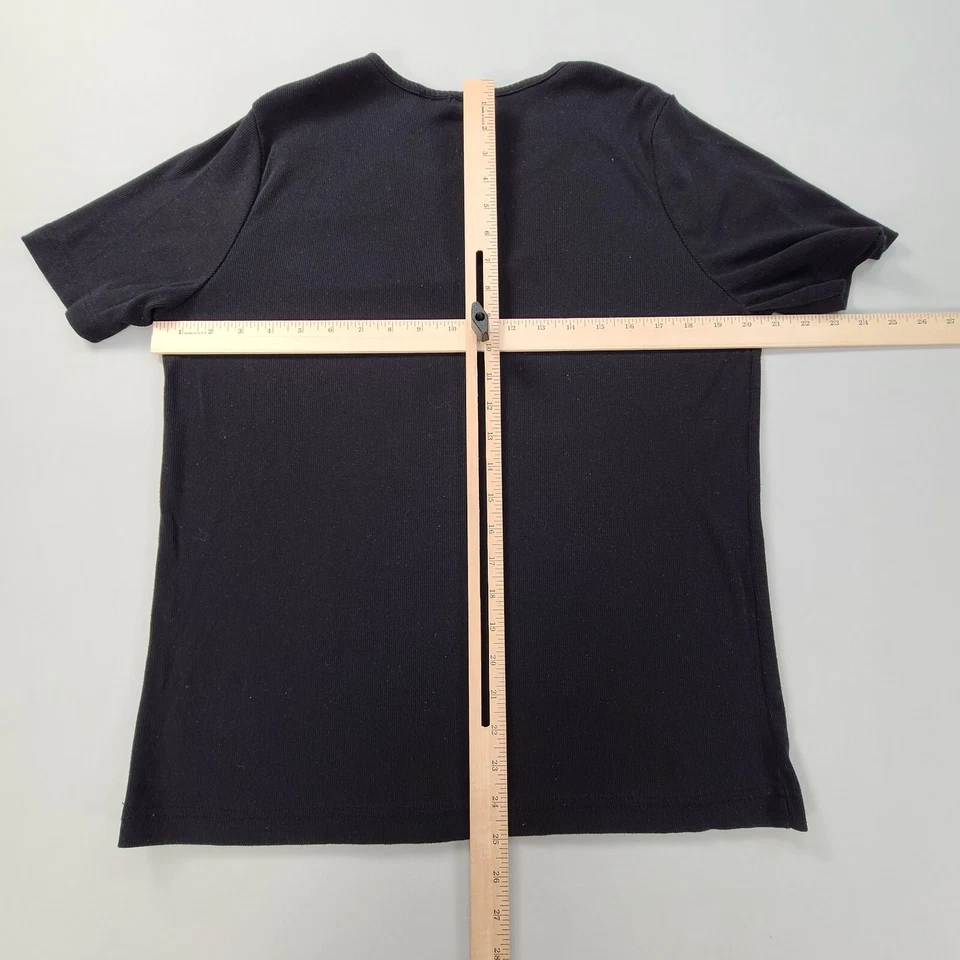 Белая женская рубашка Stag большого размера 16W черная повседневная для улицы повседневная дамская - Изображение 3 из 4