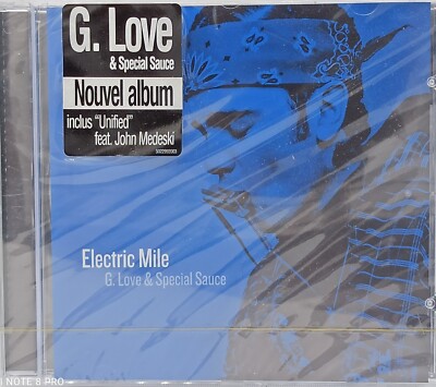 CD G. LOVE & SPECIAL SAUCE - ELECTRIC MILE neu im Blister
