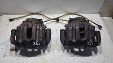 BMW E36 M3 3.2 3.0 front brake calipers pair - working order  with braided hoses