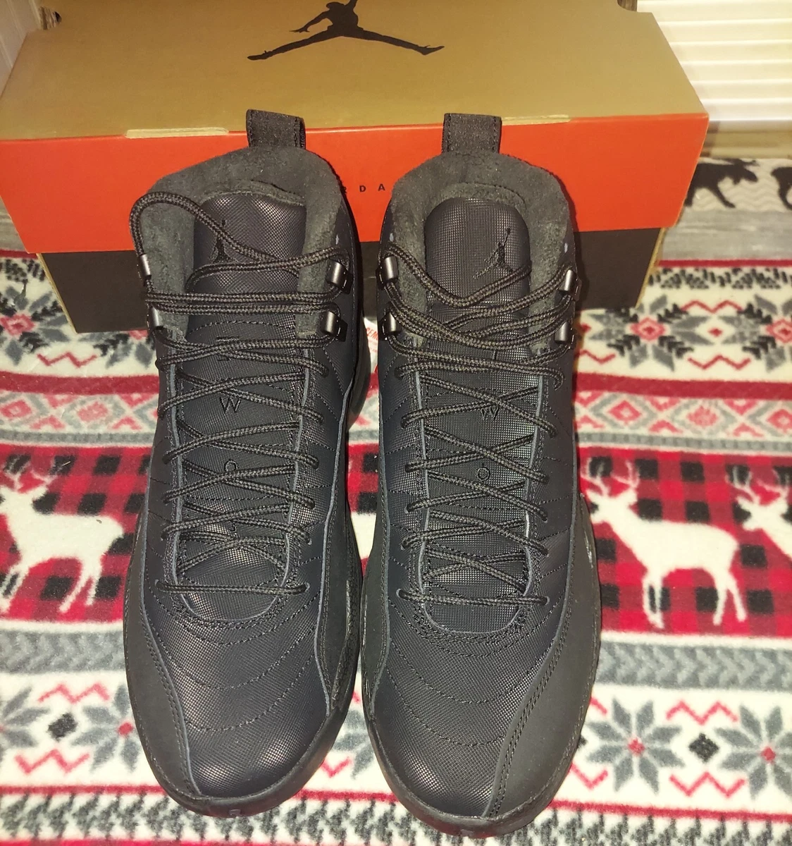 Jordan retro clearance 12 winterized men's