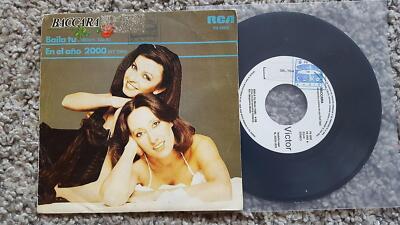 Baccara - Baila tu/ En el ano 2000 (Body talk) 7'' Single SUNG IN SPANISH PROMO