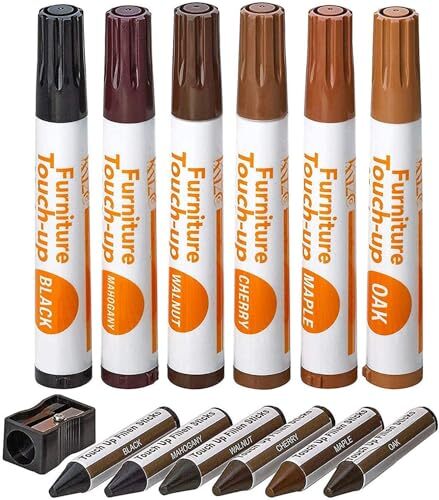 13 Pack Furniture Marker Touch Up Furniture Wood Floor Markers Repair Kit - Picture 1 of 9