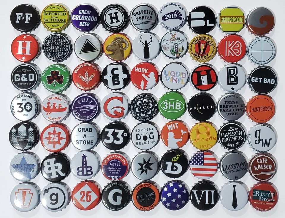 500 Beer Bottle Caps (((NO DENTS))) (((HUGE VARIETY))) - Image 2 of 4