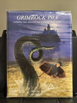 Call of Cthulhu RPG, Grimrock Isle, Triad Entertainments #0002, BRAND NEW SEALED