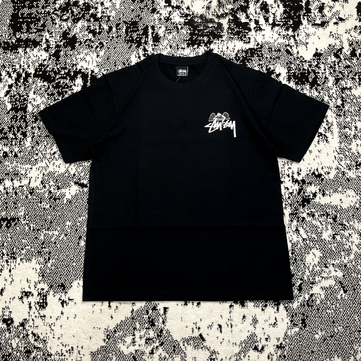 BRAND NEW STUSSY ANGEL TEE BLACK - LARGE | eBay
