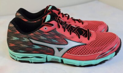 Mizuno Wave Hayate Run Race AT Trail Shoes 410702 Womens 10 Fast Ship