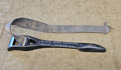 Lowell S-12 Strap Pipe Wrench 12'' Handle Cap 2'' Adjustable USA Tool Plumber