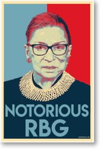 Supreme Court Justice - Notorious RBG - NEW Classroom Famous Person Poster