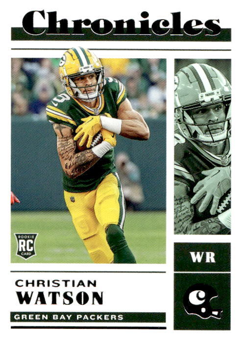 Christian Watson 2022 Panini Chronicles - #39 RC - Green Bay Packers