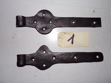 Pentures, charnières,  anciennes en fer forgé