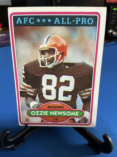 1980 Topps - #110 Ozzie Newsome - 第 6/12 張圖片