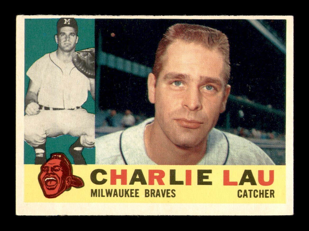 1960 Topps #312 Charlie Lau EX-MINT Baseball Card *OBGcards*