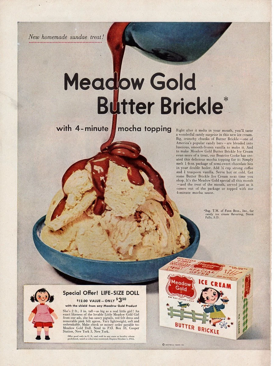 Butter Brickle Ice Cream