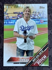 2016 Topps Keith Urban First Pitch #FP-5 - Los Angeles Dodgers