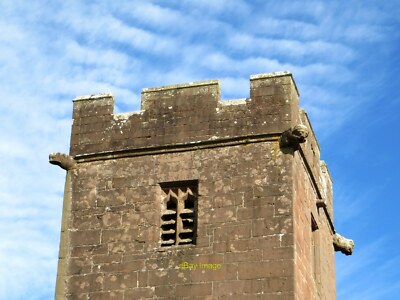 Foto 6x4 Wasserspeier der St David's Kirche Dewchurch ist eine Korruption von ''De c2021