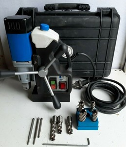 Bds Maschinen Mab 100 Perceuse Magnetique 12 30 Mm 230v 1050w Forets Ebay