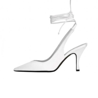 white gladiator boots