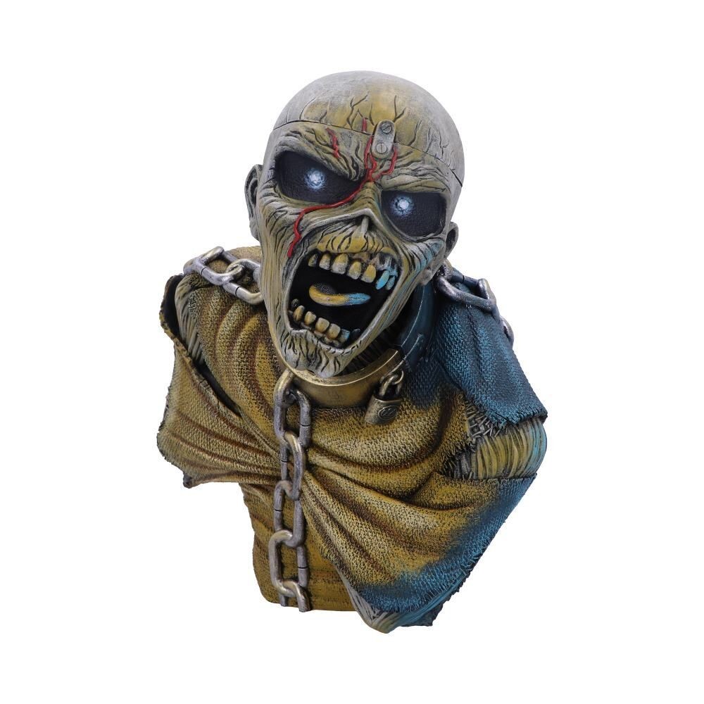 Large Iron Maiden Piece of  mind Bust Box Officially Licensed Iron Maiden. Great