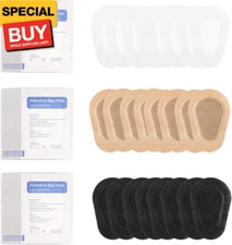 60 Pcs Adhesive Eye Patches, Three Colors Sterile Non-Woven Eye Patches for Adul